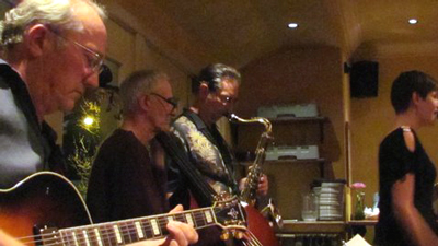 Tim with the Paul Schmeling trio